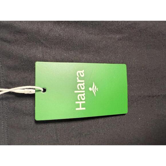 NWT Halara Mid Rise Ruched Midi Mermaid Skirt Black Size M - Picture 6 of 8